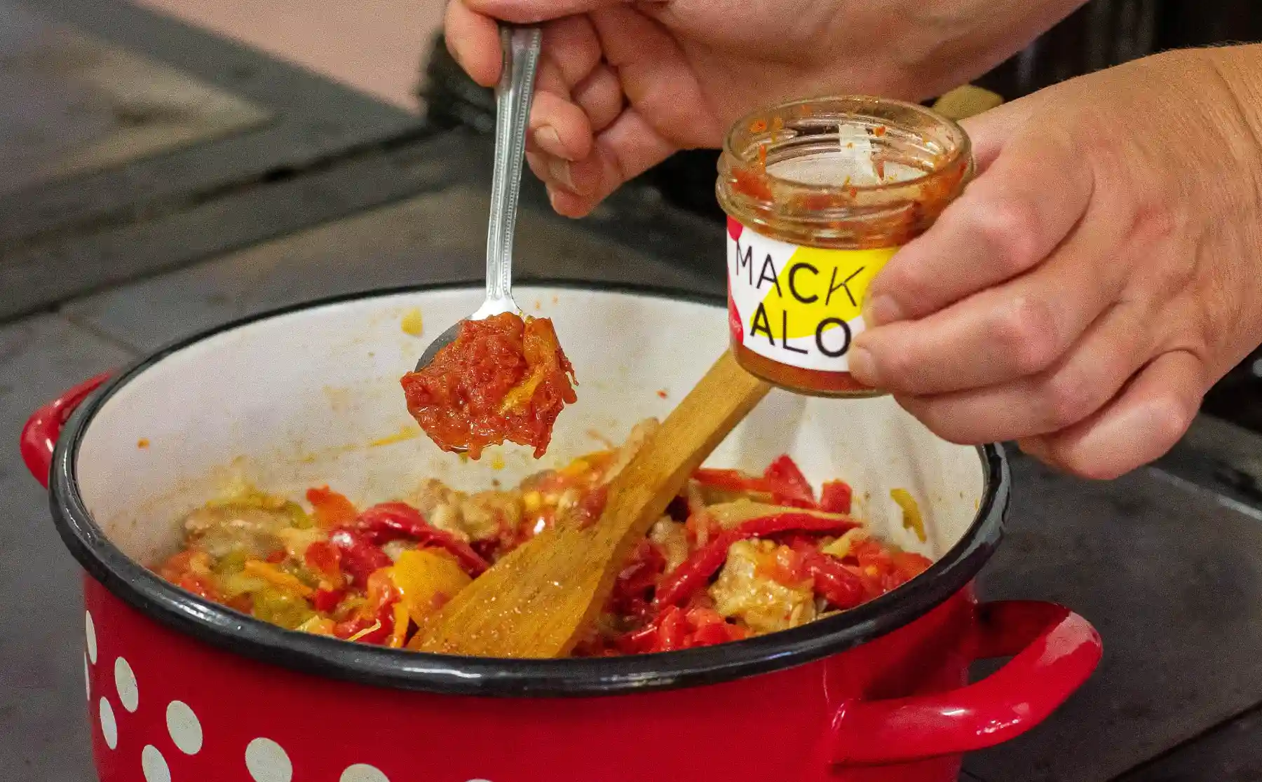 Mackalo als scharfe Kochzutat