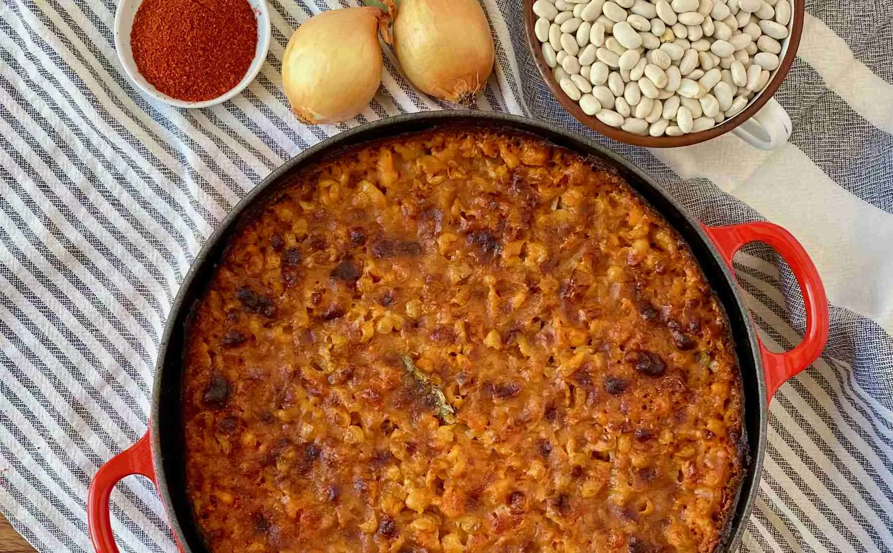 Prebranac, gebackene Bohnen auf serbische Art